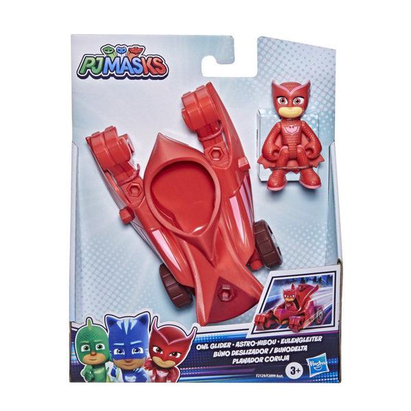 Imagem de Pj masks figura com veículo corujita - hasbro f2129