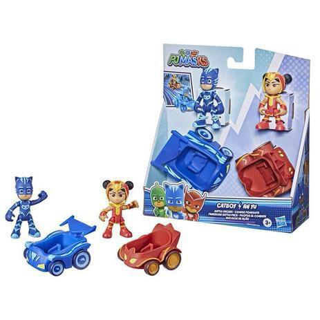 Imagem de Pj Masks Herói Vs Vilão Catboy Vs Na Yu - Hasbro F2649