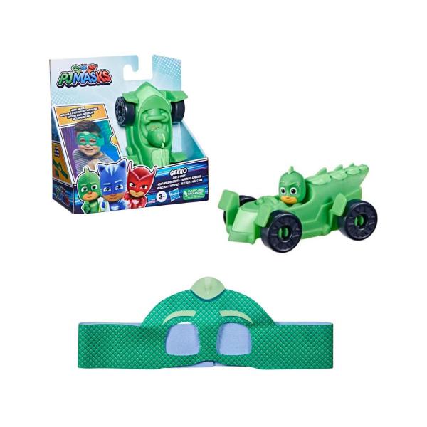 Imagem de Pj Masks Máscara e Carrinho Lagartixo Gekko