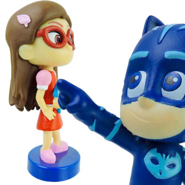PJ Masks - Mini Bonecos - Menino Gato Amaya e Greg - DTC Imagem de PJ Masks - Mini Bonecos - Menino Gato Amaya e Greg - DTC