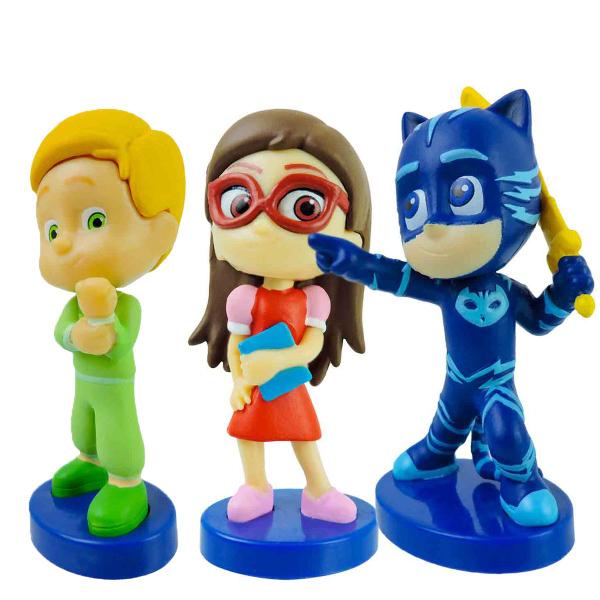 PJ Masks - Mini Bonecos - Menino Gato Amaya e Greg - DTC Imagem de PJ Masks - Mini Bonecos - Menino Gato Amaya e Greg - DTC