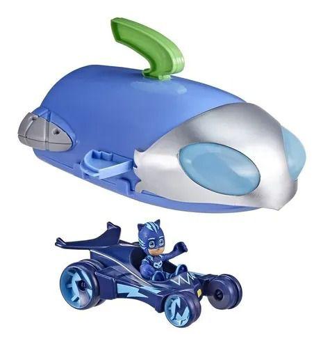 Imagem de Pj Masks Quartel General Foguete 2 Em 1 - C/ Felinomovel e Menino Gato - Hasbro