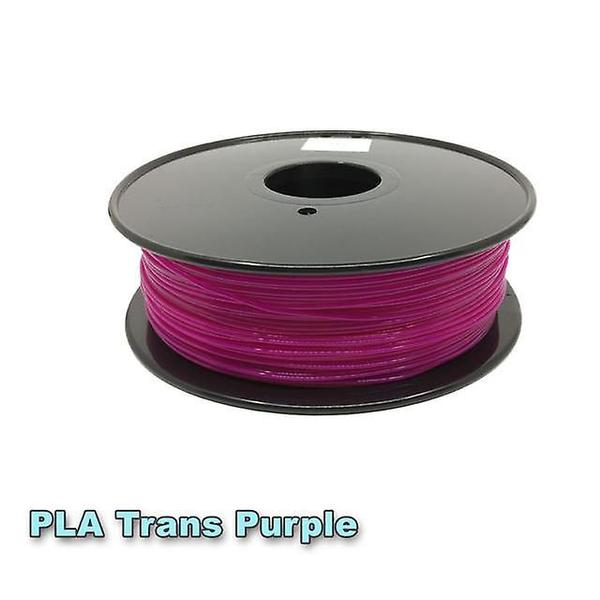 Imagem de Pla trans roxoX Moonlee 3D PLA FILAMENTO 1.75mm 1kg 3D Pri