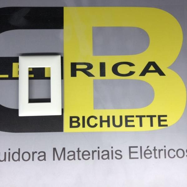 Imagem de Placa 4 x 2 3modulo branca thesi bticinio m5p3