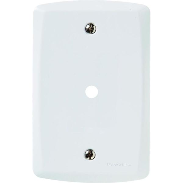 Imagem de Placa 4X2 1 Furo 9,5Mm Lux2 Branco Tramontina