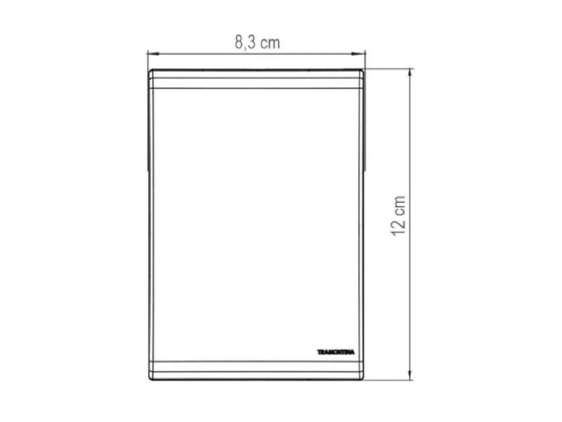 Imagem de Placa 4x2 1 Módulo Horizontal Branco 57106/204 Tramontina Liz