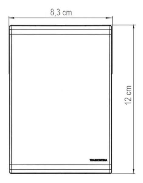 Imagem de Placa 4x2 1 Módulo Vertical Branco 57106203 Tramontina Liz