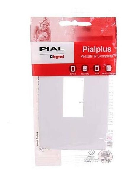 Imagem de Placa 4x2 1 Posto Vertical Pial Plus 618501 Legrand