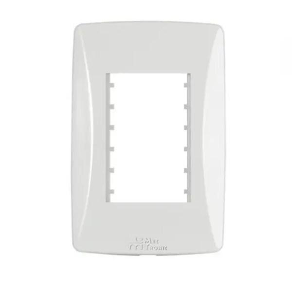 Placa 4x2 3 modulos petra mec-tronic - Mec Tronic Imagem de Placa 4x2 3 modulos petra mec-tronic