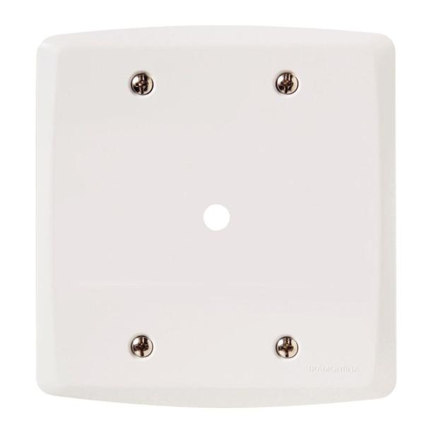 Imagem de Placa 4X4 1 Furo 9,5Mm Lux2 Branco Tramontina