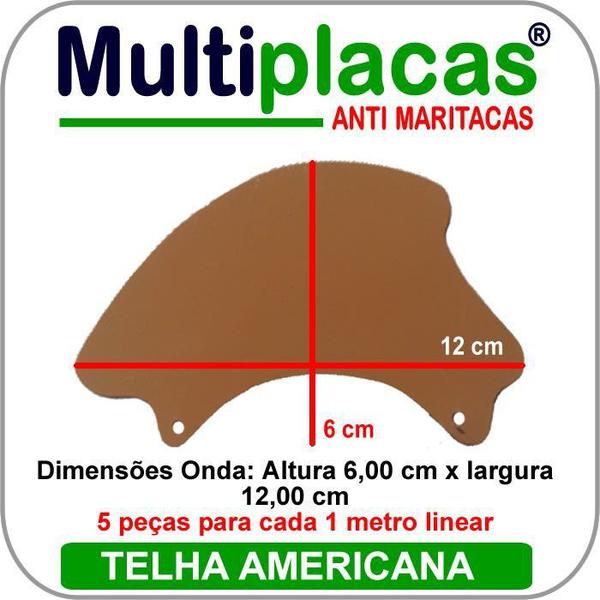 Placa Anti Maritacas Individual Americana - Kit 60 metros - Multicap Placas Imagem de Placa Anti Maritacas Individual Americana - Kit 60 metros