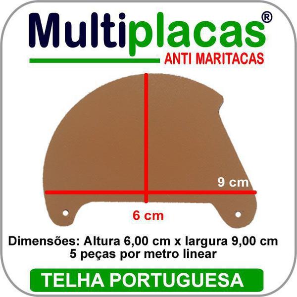 Imagem de Placa Anti Maritacas Individual Portuguesa - Kit 59 metros