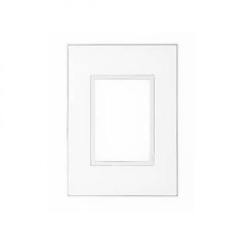 Imagem de Placa Arteor 4X2 3 Postos Mirror Branco - Pial Legrand