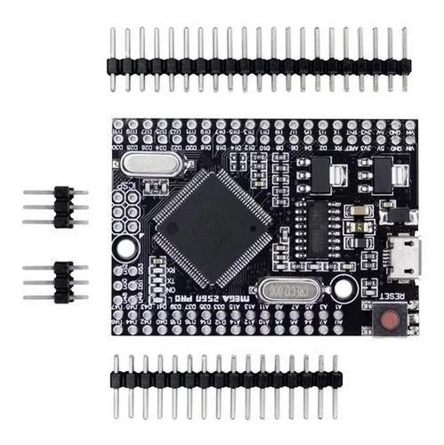 Imagem de Placa (compatível Arduino) Mega 2560 Pro Mini