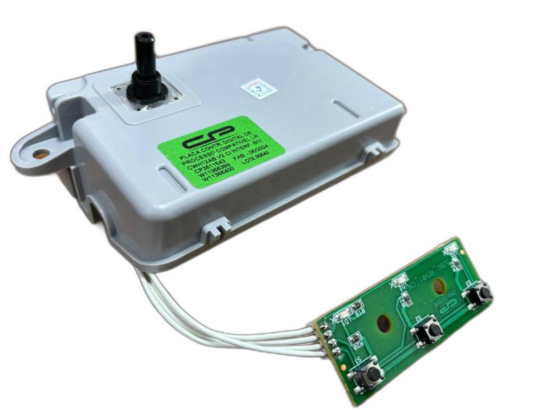 Placa Compatível Lavadora Consul 12kg Cwh12ab Versão 2 Bivolt Cp - CP Placas Eletrônicas Imagem de Placa Compatível Lavadora Consul 12kg Cwh12ab Versão 2 Bivolt Cp