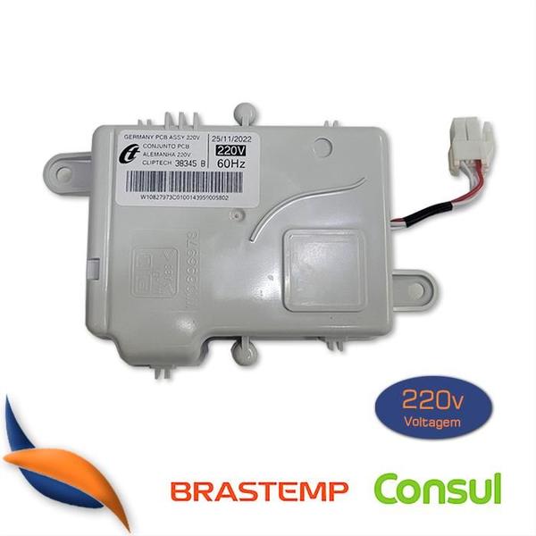 Imagem de Placa Controle Lavadora Brastemp 220v Original W10798571 / W10827973