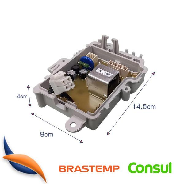 Imagem de Placa Controle Lavadora Consul CWS12 W11251564 110v