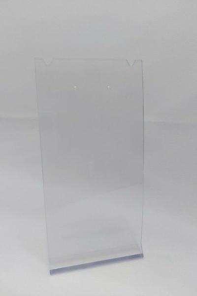 Imagem de Placa de Acrílico para Brinco Individual Transparente corte colar 16x8x6