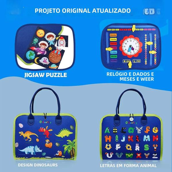 Placa de Atividades Montessori Sensorial Educativa para Meninas e Meninos Imagem de Placa de Atividades Montessori Sensorial Educativa para Meninas e Meninos