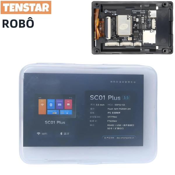 Imagem de Placa de Desenvolvimento ESP32 com Tela Touch LCD de 3,5" - WiFi, Bluetooth e WT32-SC01 Plus Embutido