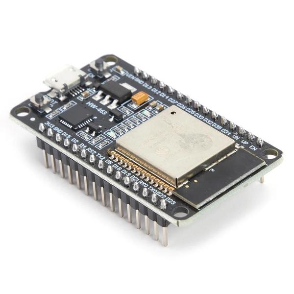 Imagem de Placa de Desenvolvimento ESP32 Dual Core - WiFi, Bluetooth e Baixo Consumo (32u, 30 pinos)