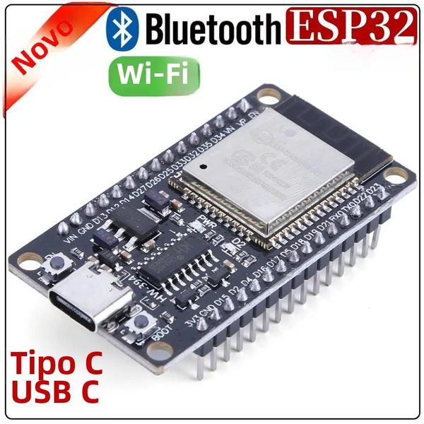 Imagem de Placa de Desenvolvimento ESP32 Dual Core - WiFi, Bluetooth e Baixo Consumo