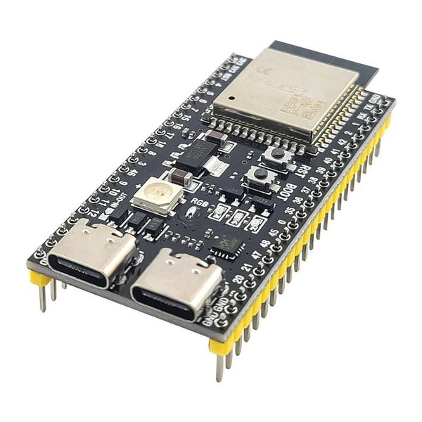 Imagem de Placa de Desenvolvimento ESP32-S3 com Wi-Fi 2.4G e Bluetooth - Kit com Adaptador de Expansão 44-Pin Tipo-C