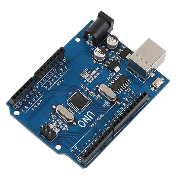 Imagem de Placa de desenvolvimento Uno R3 Atmega328p com carregador de bota para Arduino Uno