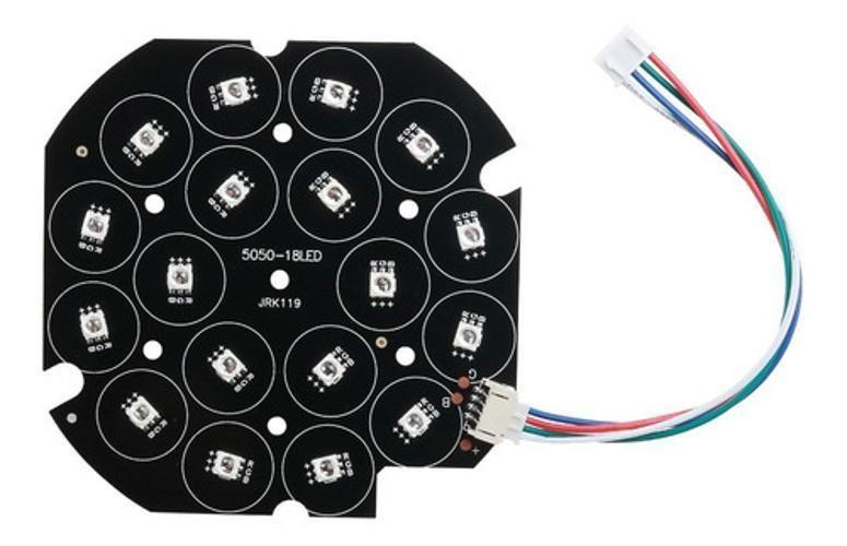 Imagem de Placa De Led Para Reposição Com 12 Leds 3W Rgb Tri-Led Nf-E