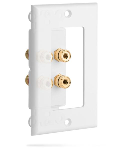 Imagem de Placa de parede Fosmon Home Theater banhada a ouro, cobre branco