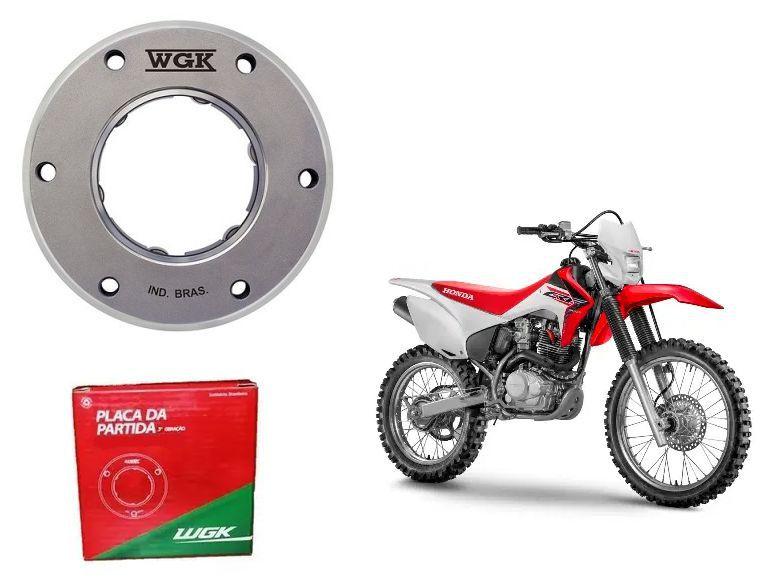 Imagem de Placa De Partida Wgk Biz Cg Titan Fan Cargo Nxr Bros Aero Strada Nx Xr 150 200 Twister Tornado Crf 230