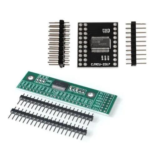 Imagem de Placa De Pino Do Módulo De Extensão I/O MCP23017 De Interface I2C De 16 Bits Para Fonte De