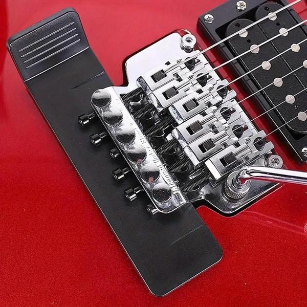 Imagem de Placa de Ponte Tremolo para Guitarra Elétrica - Kit de Substituição com Calço e Almofada