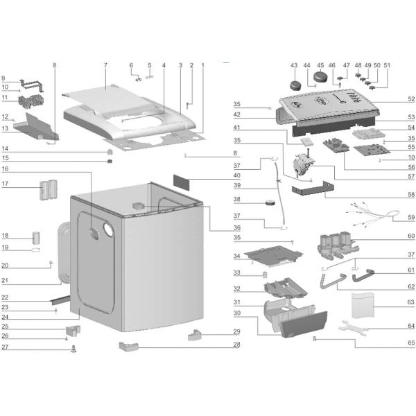 Imagem de Placa De Potência Para Lavadora De Roupas Electrolux LTC15 - 70200649 A99035149