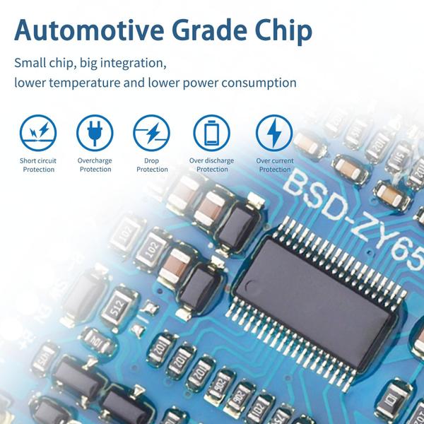 Imagem de Placa de proteção Bisida 10S BMS 36V 15A Li-ion com balança