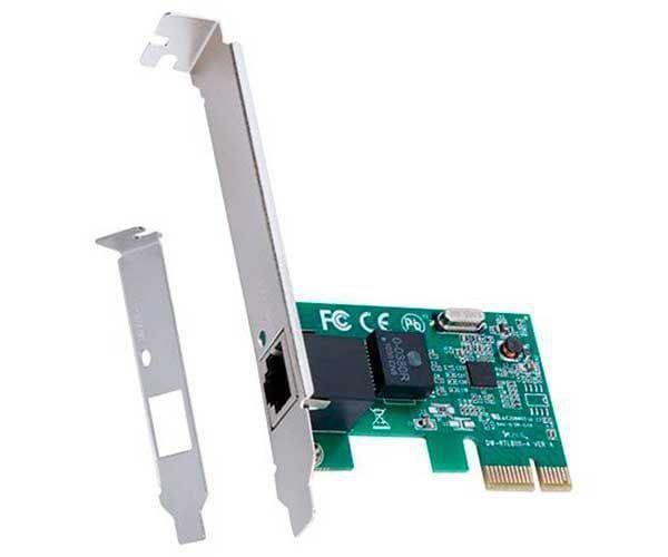 Imagem de Placa De Rede 10/100/1000 Pci-e Prv1000e Com Suporte Low Profile -Vinik