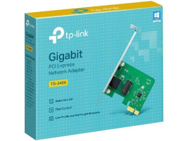 Imagem de Placa de Rede Gigabit PCI Express TP-Link TG-3468 10/100/1000Mbps 1 Porta