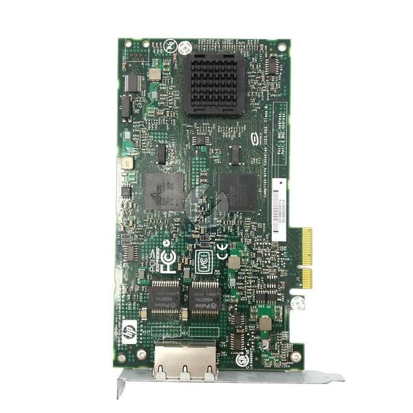 Imagem de Placa de Rede HP NC380T: 2x port RJ45, PCI-E X4 10/100/1000