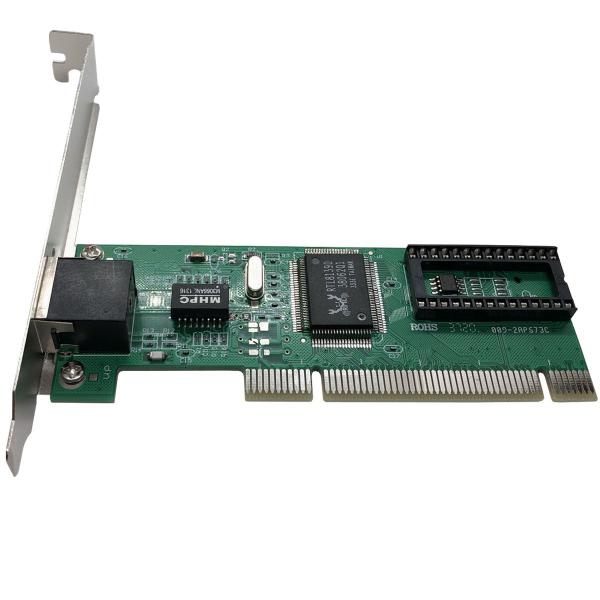 Imagem de Placa de Rede PCI 10/100MB Perfil Baixo Feasso FPR-01