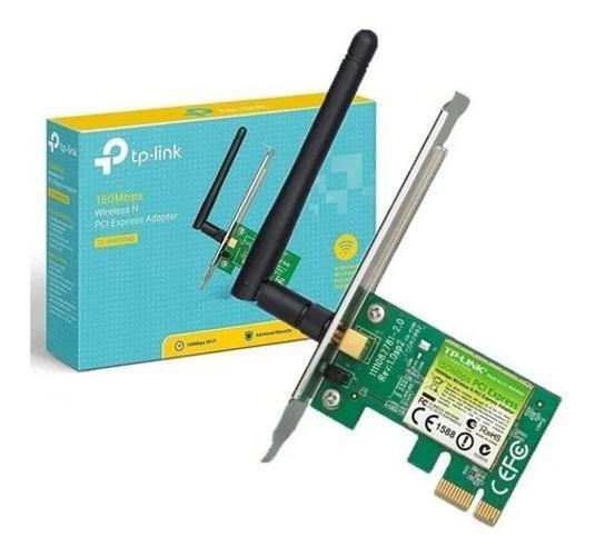 Imagem de Placa De Rede Tp-Link Wireless 150Mbps Pci Express Tl-Wn781N