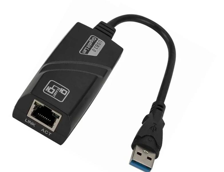 Imagem de Placa De Rede Usb3.0 Rj45  10/100/1000 Adaptador Note   adlan