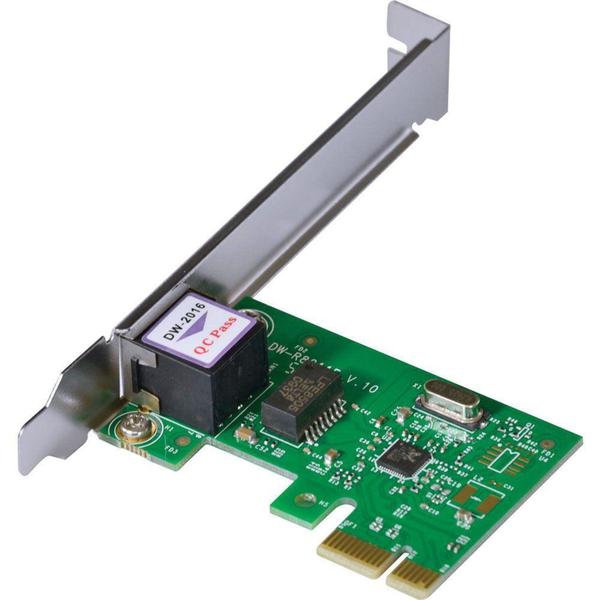 Imagem de Placa de Rede Vinik PCI-E PRV1000E, 10/100/1000mbs com Suporte Low Profile, Realtek 8111E-S - 26261