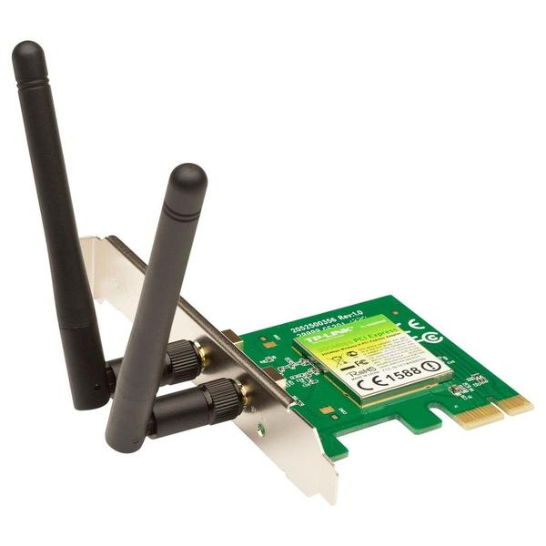 Imagem de Placa De Rede Wireless Pci-express 300mbps C/ Low Profile Tl-wn881nd