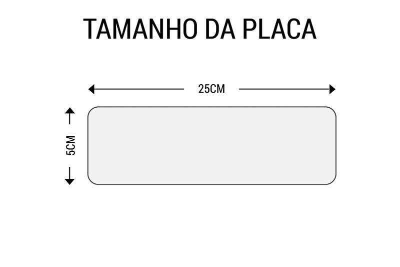 Imagem de Placa  de Sinalização Setor Escritório