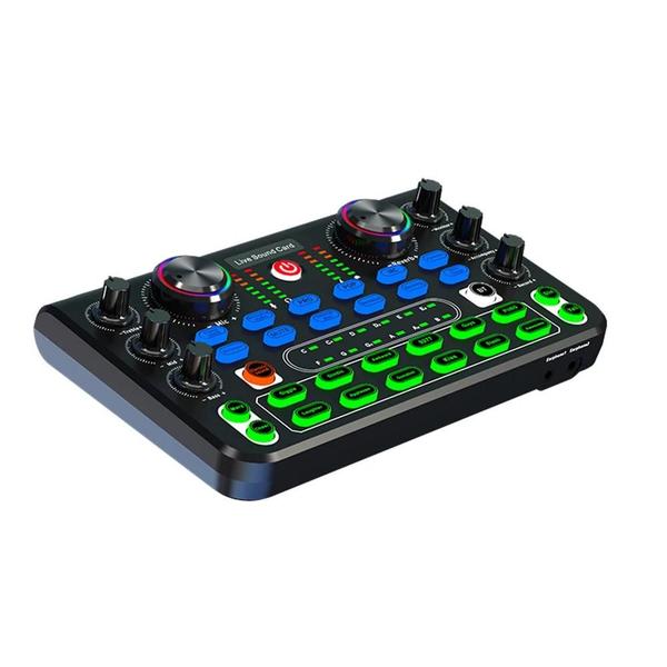 Imagem de Placa de Som Profissional HD X60 - Mixer de Áudio para Live e Streaming