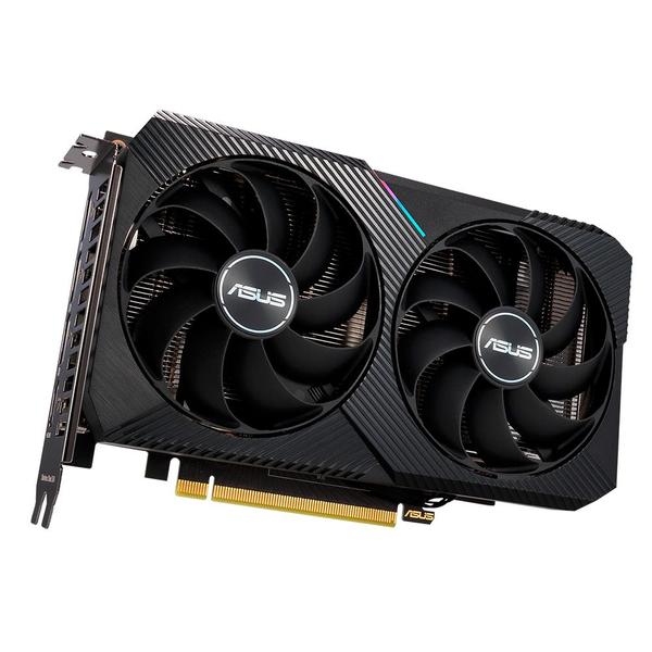 Imagem de Placa de Vídeo Asus Nvidia RTX 3060 12GB GDDR6 192 Bits Dual O12G-V2 90YVOGB2-M0NA10