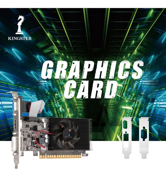 Imagem de Placa De Vídeo Kingster Gt210 1g Pcie X16 2.0 Nvidia Geforce