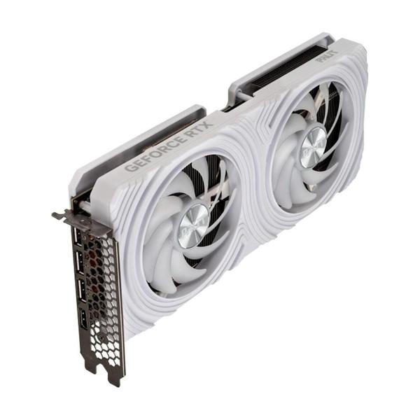 Placa de Video RTX 4060 TI White Dual Palit NVIDIA GeForce Placa de Video RTX 4060 TI White Dual Palit NVIDIA GeForce