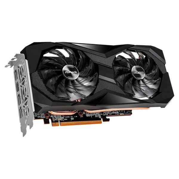 Placa de Vídeo RX 7600 Challenger ASRock AMD Radeon, 8GB Placa de Vídeo RX 7600 Challenger ASRock AMD Radeon, 8GB