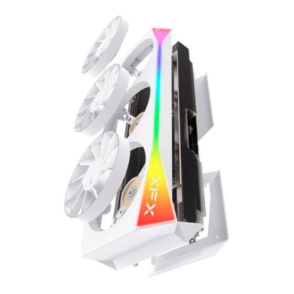 Placa de Vídeo XFX Mercury RX 9070 XT OC WHITE MAGNETIC AIR